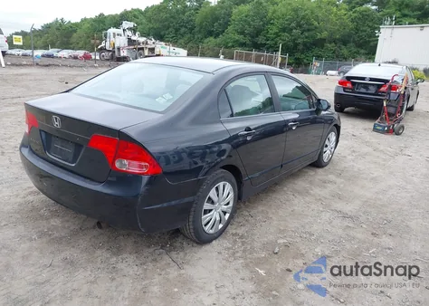 2008 Honda Civic Lx из США, поврежденный, VIN 1HGFA16568L102737